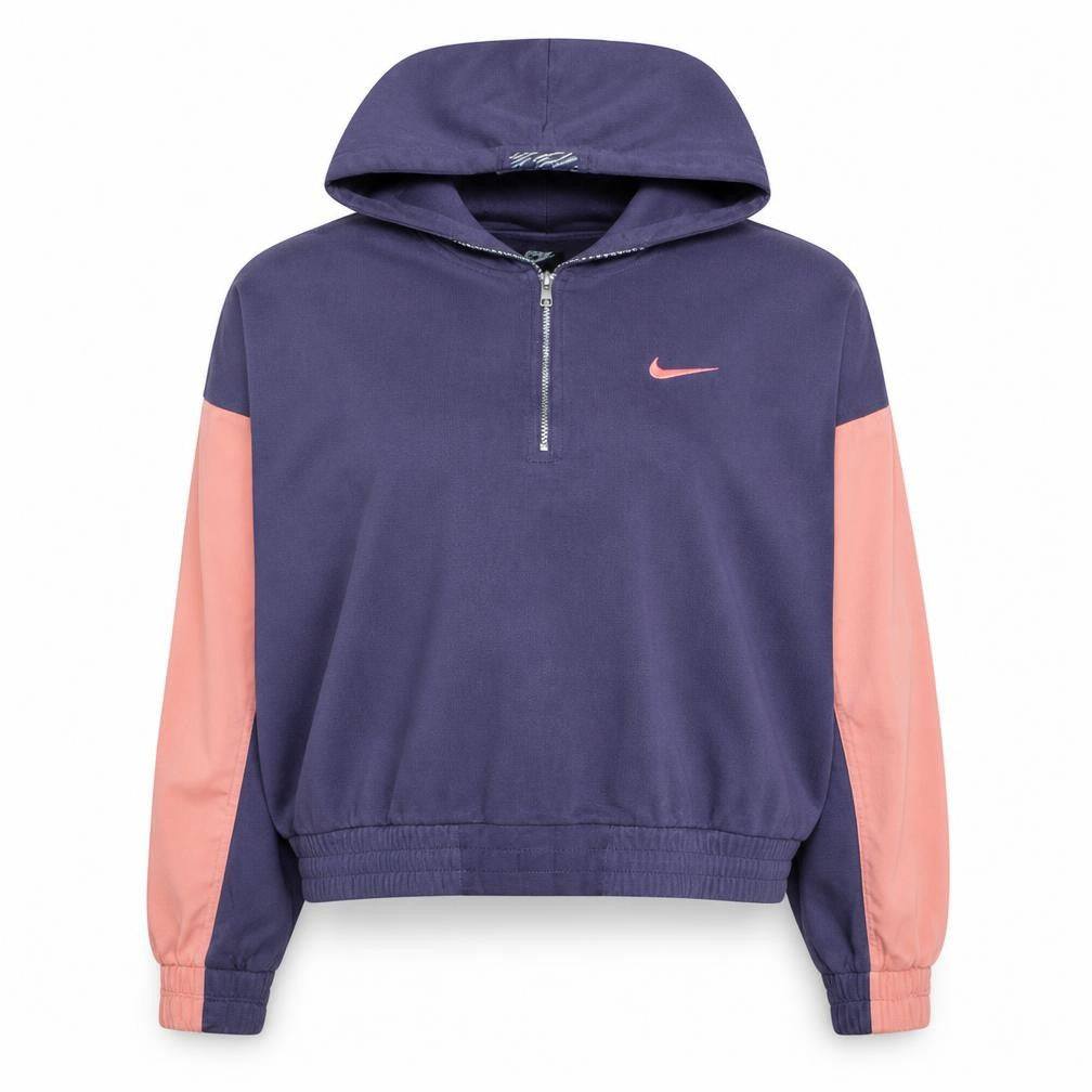 Womens UK Size XL Nike Purple Pullover Hoodie