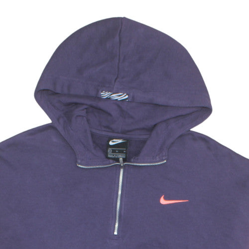 Womens UK Size XL Nike Purple Pullover Hoodie