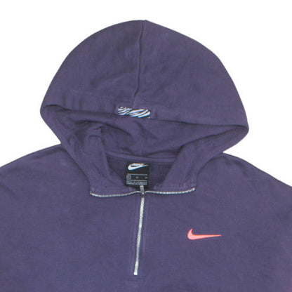 Womens UK Size XL Nike Purple Pullover Hoodie