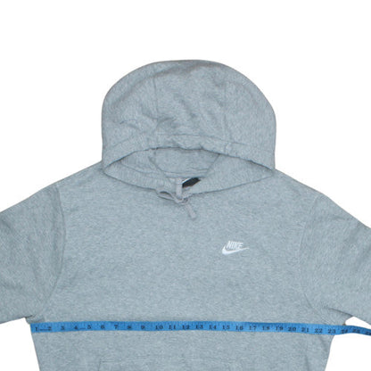 Mens UK Size M Nike Grey Pullover Hoodie