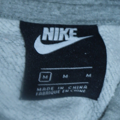 Mens UK Size M Nike Grey Pullover Hoodie