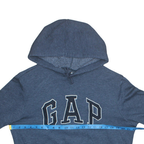Mens UK Size M Gap Blue Pullover Hoodie