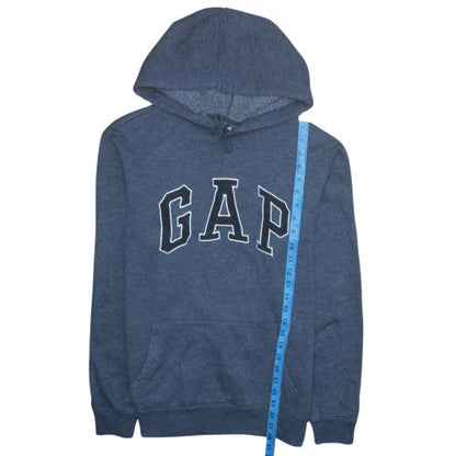 Mens UK Size M Gap Blue Pullover Hoodie