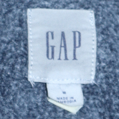 Mens UK Size M Gap Blue Pullover Hoodie