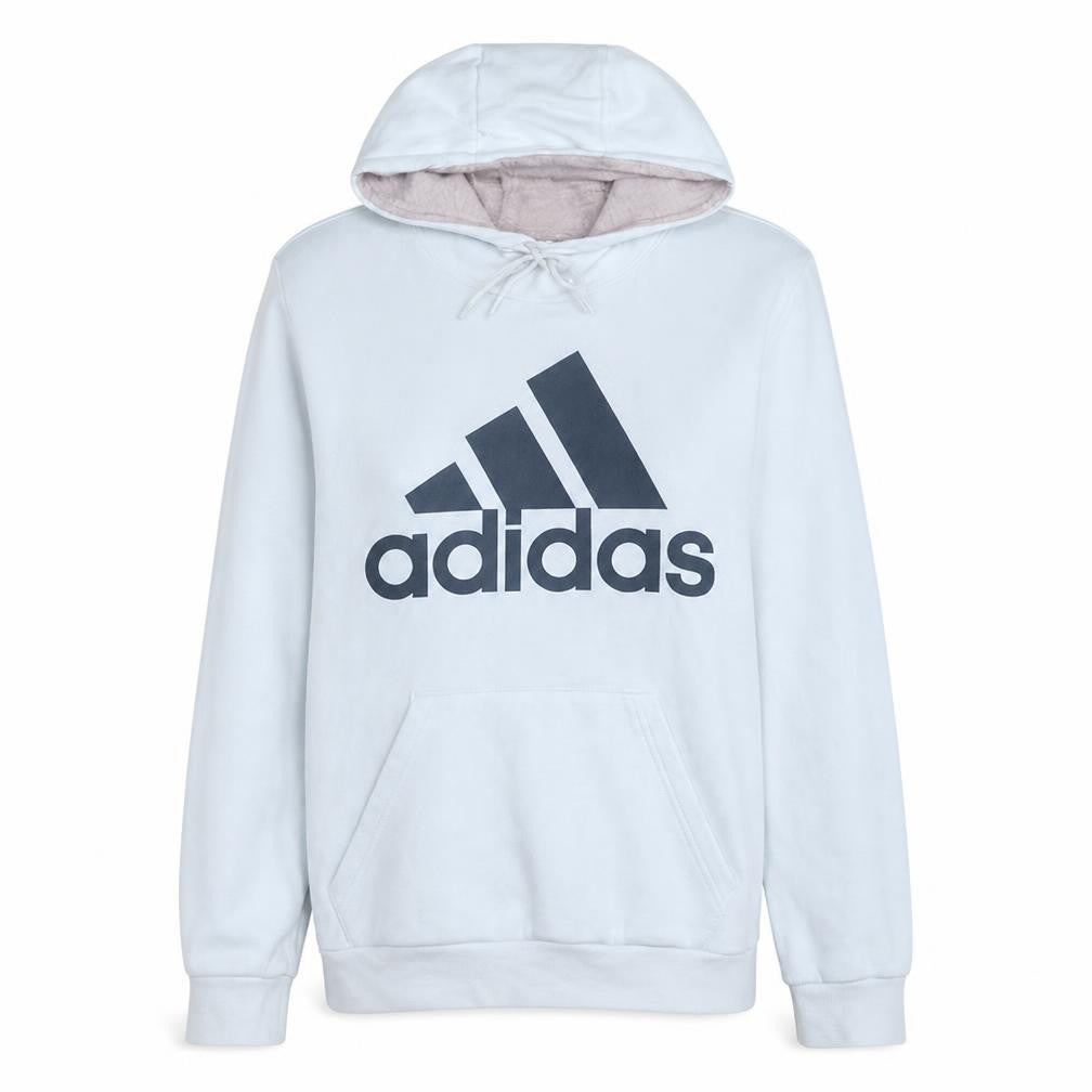 Womens UK Size M adidas White Pullover Hoodie