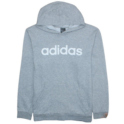 Womens UK Size M adidas Grey Pullover Hoodie