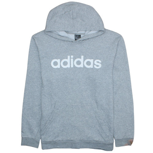 Womens UK Size M adidas Grey Pullover Hoodie