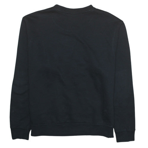Womens UK Size M Nike Black Pullover Sweatshirt