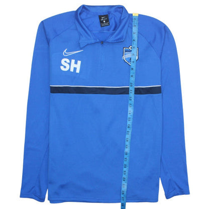 Mens UK Size L Nike Blue Pullover Sweatshirt