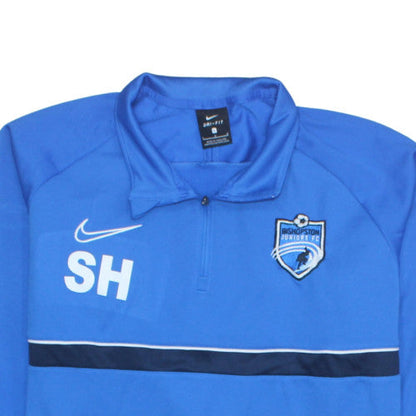 Mens UK Size L Nike Blue Pullover Sweatshirt