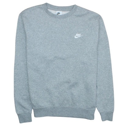 Mens UK Size M Nike Grey Pullover Sweatshirt