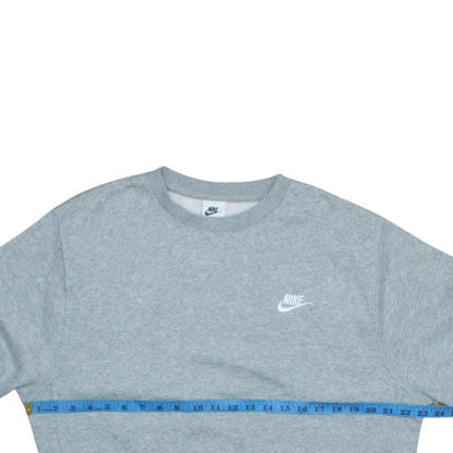 Mens UK Size M Nike Grey Pullover Sweatshirt