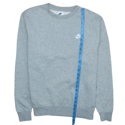 Mens UK Size M Nike Grey Pullover Sweatshirt