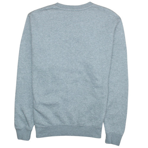 Mens UK Size M Nike Grey Pullover Sweatshirt