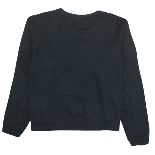 Womens UK Size L Nike Black Pullover Sweatshirt