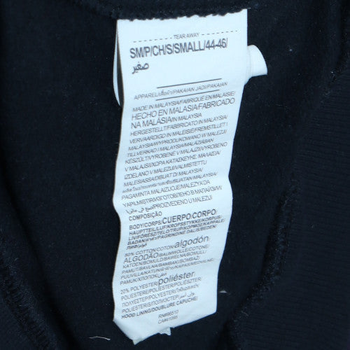 Womens UK Size S Under armour Black Full Zip Hoodie