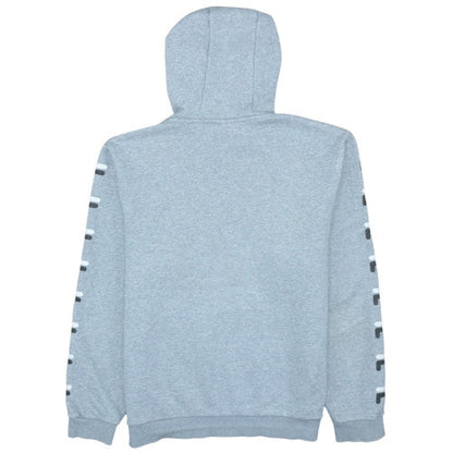 Mens UK Size M FILA Grey Pullover Hoodie