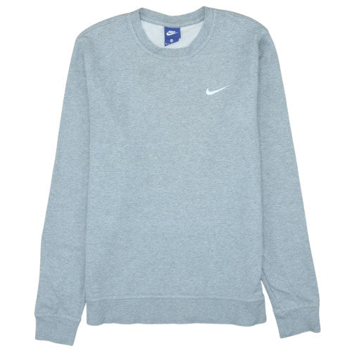 Mens UK Size M Nike Grey Pullover Sweatshirt