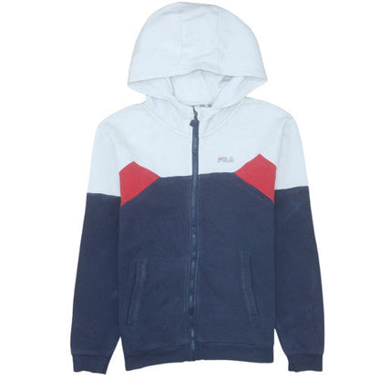 Boys UK Size 13-14 Years FILA Multicoloured Full Zip Hoodie