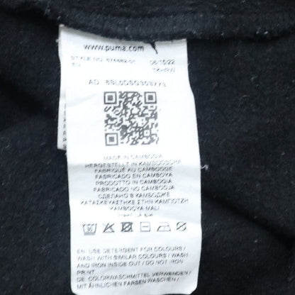 Mens UK Size M PUMA Black Pullover Hoodie