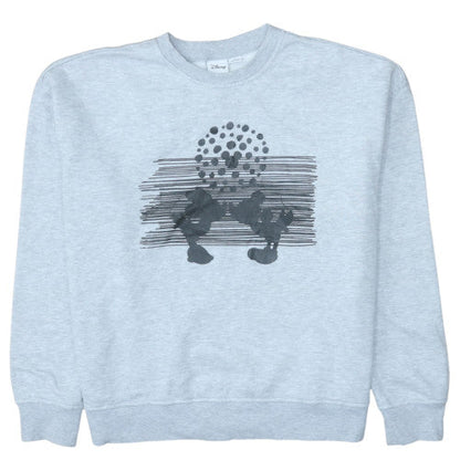 Womens UK Size S Primark Grey Pullover Sweatshirt
