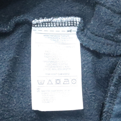 Mens UK Size S adidas Blue Full Zip Hoodie