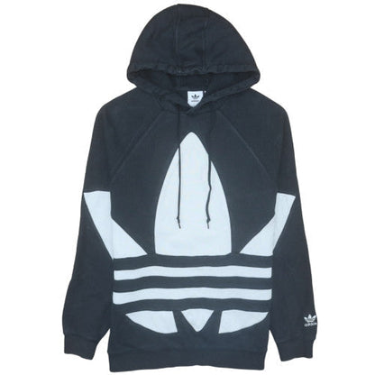 Mens UK Size L adidas Black Pullover Hoodie
