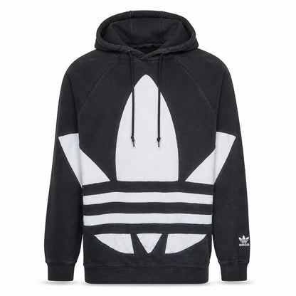 Mens UK Size L adidas Black Pullover Hoodie