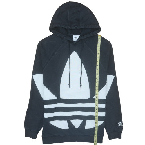 Mens UK Size L adidas Black Pullover Hoodie