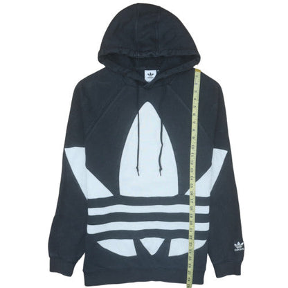 Mens UK Size L adidas Black Pullover Hoodie