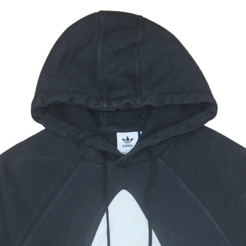 Mens UK Size L adidas Black Pullover Hoodie