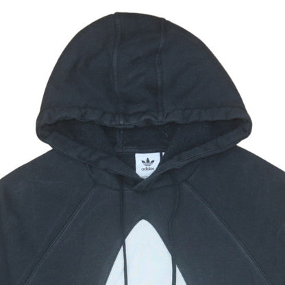 Mens UK Size L adidas Black Pullover Hoodie