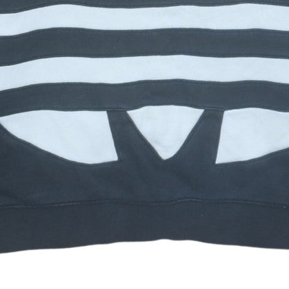 Mens UK Size L adidas Black Pullover Hoodie