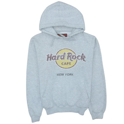 Womens UK Size S Hard Rock Cafe Grey Pullover Hoodie