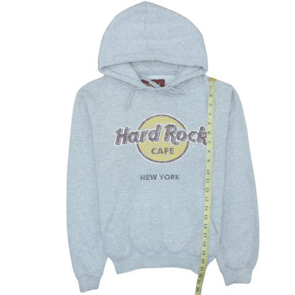 Womens UK Size S Hard Rock Cafe Grey Pullover Hoodie