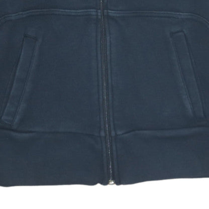 Womens UK Size 10 adidas Black Full Zip Hoodie