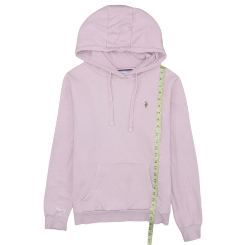 Womens UK Size M U.S. Polo Assn. Pink Pullover Hoodie