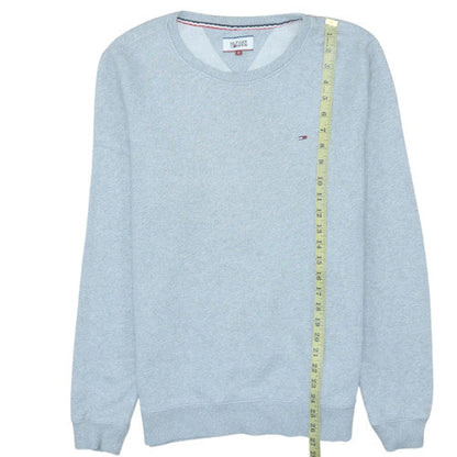 Mens UK Size M Tommy Hilfiger Grey Pullover Sweatshirt