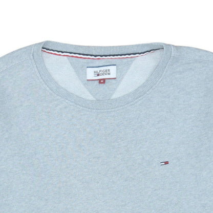 Mens UK Size M Tommy Hilfiger Grey Pullover Sweatshirt