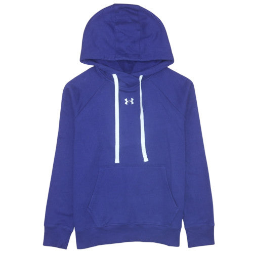 Mens UK Size S Under armour Blue Pullover Hoodie
