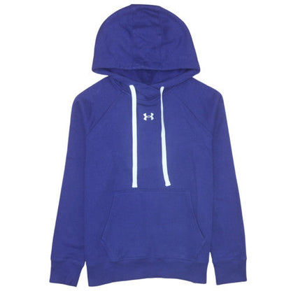 Mens UK Size S Under armour Blue Pullover Hoodie