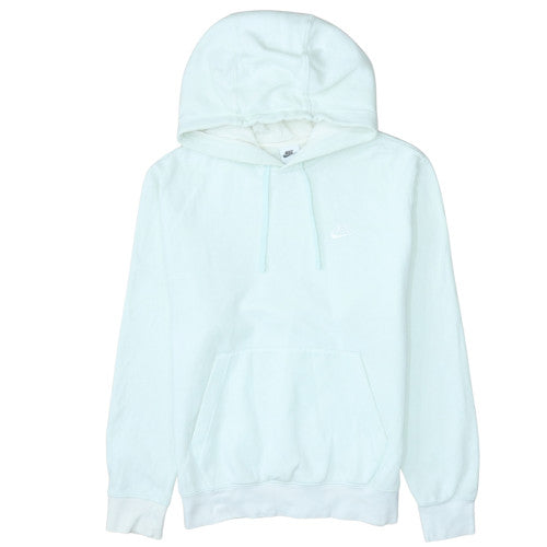 Womens UK Size S Nike White Pullover Hoodie