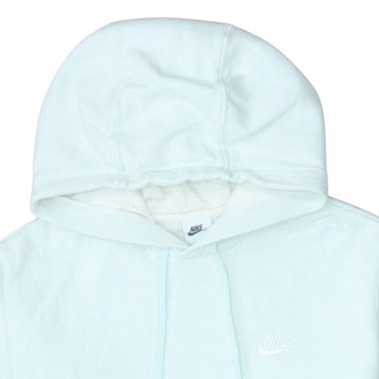 Womens UK Size S Nike White Pullover Hoodie