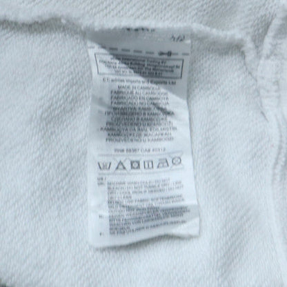 Mens UK Size XS adidas White Pullover Hoodie