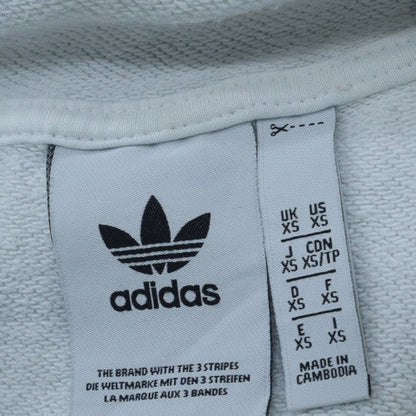 Mens UK Size XS adidas White Pullover Hoodie