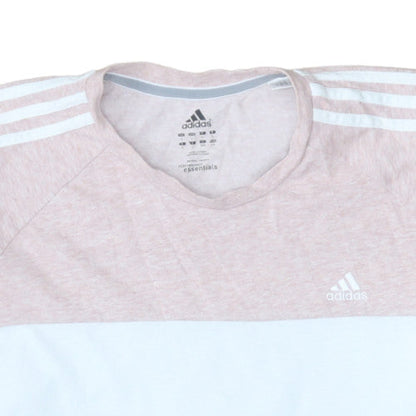 Mens UK Size M adidas White  T-Shirt