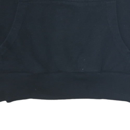 Womens UK Size M Kappa Black Pullover Hoodie