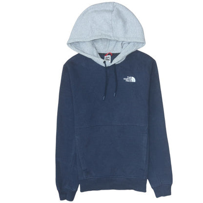Mens UK Size S The North Face Blue Pullover Hoodie