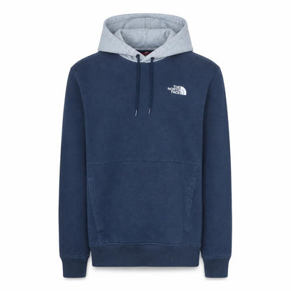 Mens UK Size S The North Face Blue Pullover Hoodie