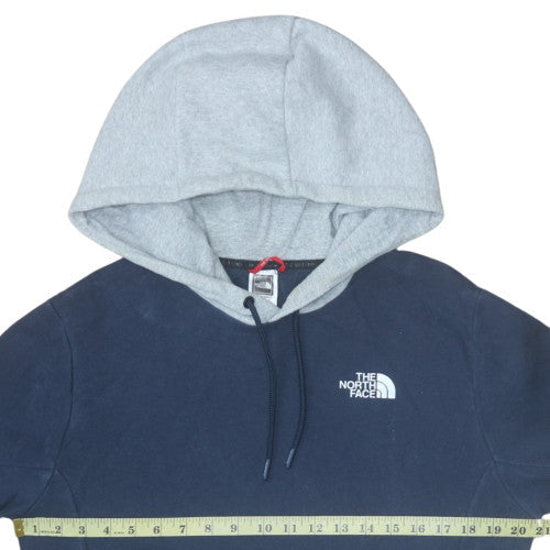 Mens UK Size S The North Face Blue Pullover Hoodie